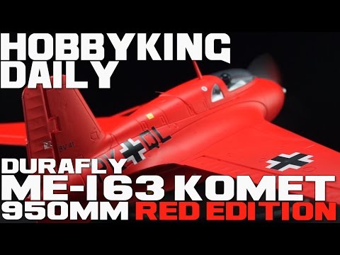 Durafly ME-163 Komet 950mm Red Edition - HobbyKing Daily - UCkNMDHVq-_6aJEh2uRBbRmw