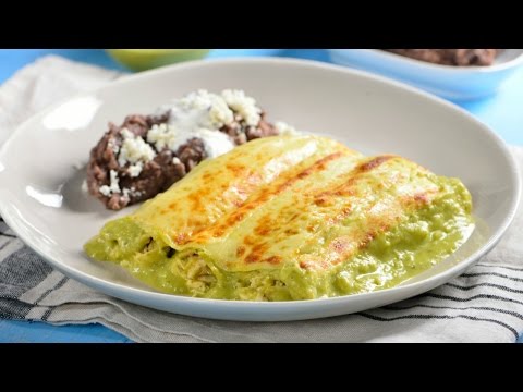 Cómo hacer Enchiladas Suizas | Desayuno Mexicano - UC2_z4Qr89l510_kajfPE-iA