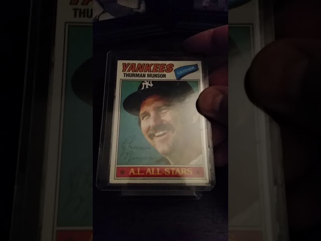 The Thurman Munson Baseball Card You Need in Your Collection