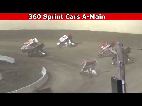 Skagit Speedway, 2023 Summer Nationals, Night 2, 360 Sprint Cars A-Main - dirt track racing video image