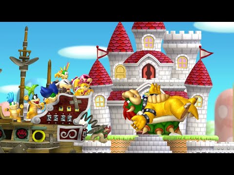 New Super Luigi U - Peach's Castle - The Final Battle (Final Boss / Ending + Credits) - UCg_j7kndWLFZEg4yCqUWPCA