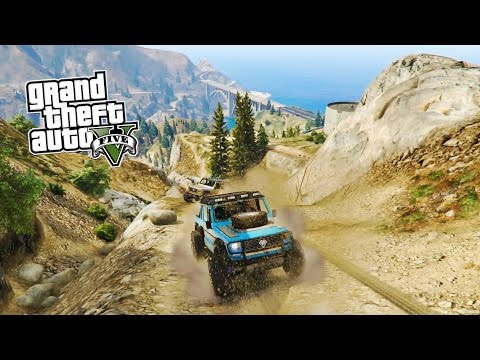 GTA 5 OFF ROADING!!! GTA 4x4 OFFROADING w/ CUSTOM TRUCKS! (Grand Theft Auto 5 PS4 Gameplay) - UC2wKfjlioOCLP4xQMOWNcgg