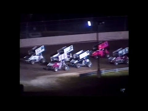 410 Sprints - Hartford Speedway Park Hartford, MI June 25, 1999 - dirt track racing video image