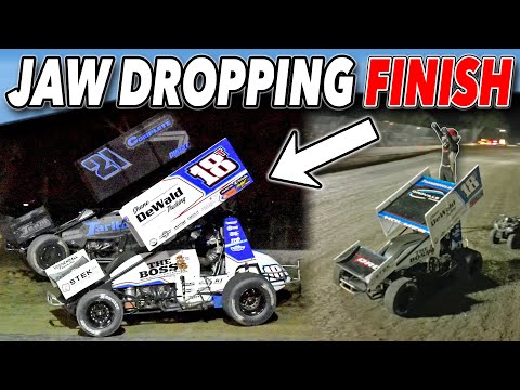 A Jaw-Dropping Finish At Kings Speedway FOR THE WIN! - dirt track racing video image