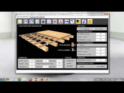 Video tutorial software PREWOOD SOLAI E COPERTURE IN LEGNO