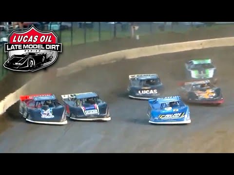 Late Model Feature | Lucas Oil Late Model Dirt Series at I-80 Speedway - dirt track racing video image