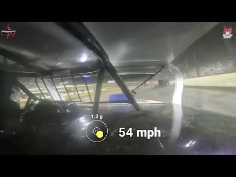 #44T Ty O'Neal - USRA B-Mod - 4-19-2024 Arrowhead Speedway - In Car Camera - dirt track racing video image