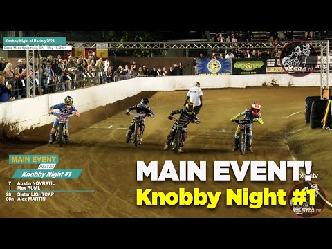 Our Final Race Report! Main Event at Knobby Night #1! Costa Mesa Speedway! #speedway #racing #sports - dirt track racing video image