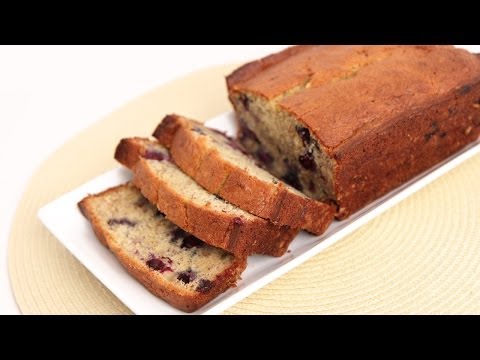 Blueberry Banana Bread Recipe - Laura Vitale - Laura in the Kitchen Episode 736 - UCNbngWUqL2eqRw12yAwcICg