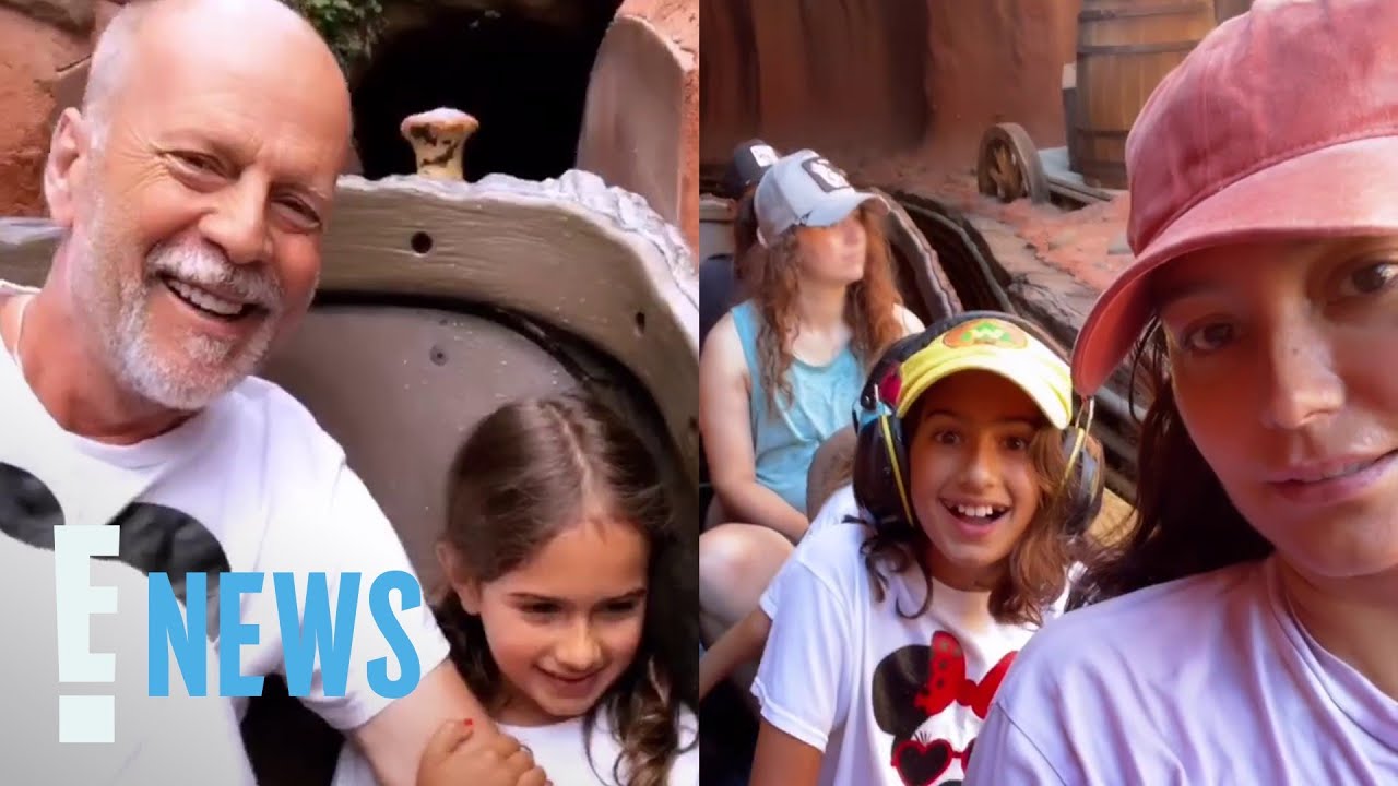 Bruce Willis Is All Smiles During Family Outing at Disneyland | E! News