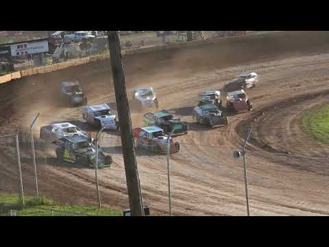 Midwest Modified Feature - Cedar Lake Speedway 08/10/2024 - dirt track racing video image