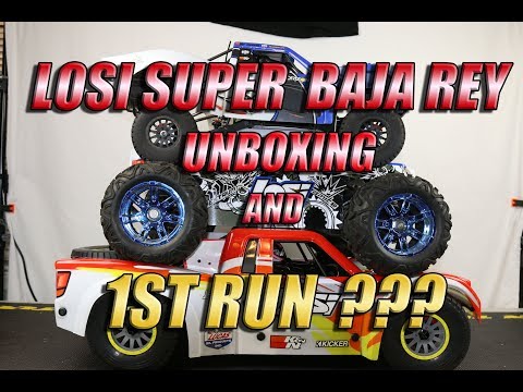 Losi Super Baja Rey Unboxing and 1st Run on 6S ??? - UCBMynwdztEdN1S2PuoXzm_w