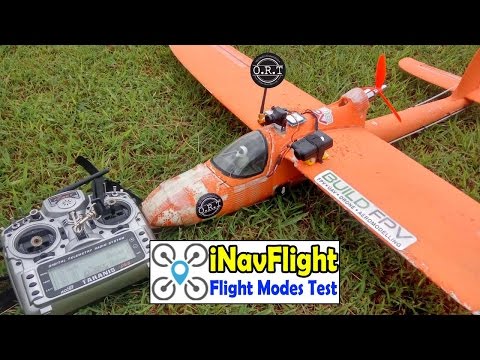 INAVflight Airplane - Flight Modes Test - UCXDPCm6CxZ3GzSrx2VDSMJw