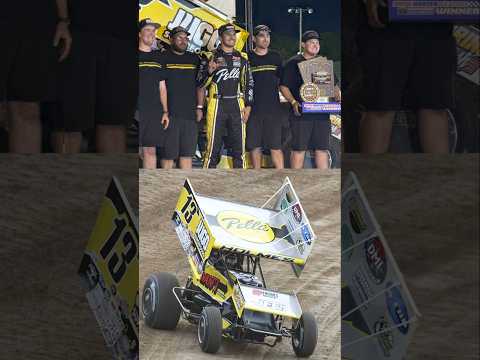 Tanner Holmes is a sprint car national tour winner. And he did it the hard way. - dirt track racing video image