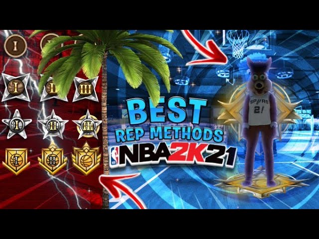 How to Rep Up Fast in NBA 2K21?