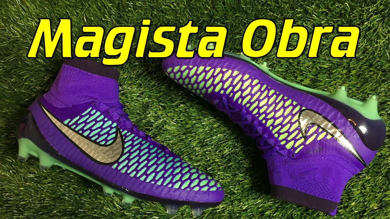 Football Boots Nike Magista Obra II Elite DF FG Dark grey