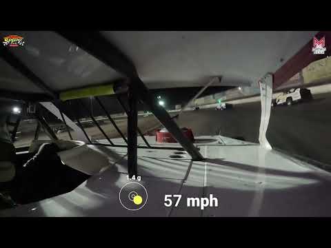 #65X Carlos Ahumada Jr - ARMS Modified - 3-15-2024 Vado Speedway Park - In Car Camera - dirt track racing video image