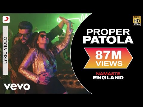 Proper Patola - Lyric Video | Arjun & Parineeti | Badshah Diljit Aastha - UC3MLnJtqc_phABBriLRhtgQ