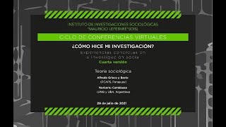 ¿Cómo hice mi investigación? Teoría sociológica