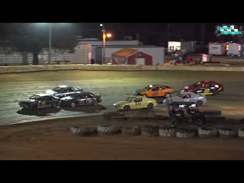 Hattiesburg Speedway FWD heats and feature from night 2, filmed on March 5, 2022 - dirt track racing video image