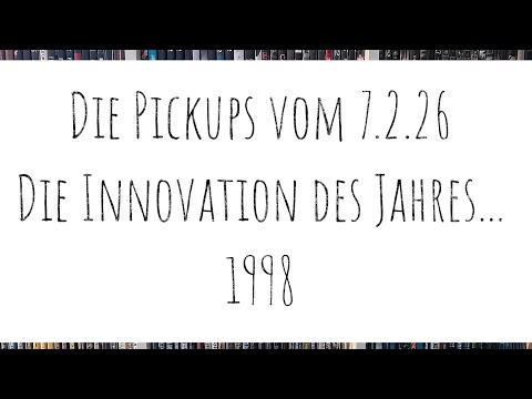 Die Pickups vom 7.2. Mit am Start, die Innovation des Jahre 1998