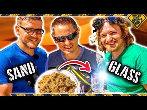 How To Turn SAND Into GLASS - UC1zZE_kJ8rQHgLTVfobLi_g