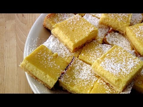 Lemon Bars - Recipe by Laura Vitale - Laura in the Kitchen Episode 136 - UCNbngWUqL2eqRw12yAwcICg