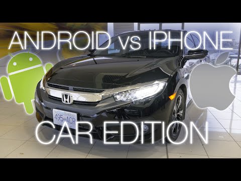 Android Auto vs. Apple Carplay in the 2016 Honda Civic - UCjTCFFq605uuq4YN4VmhkBA