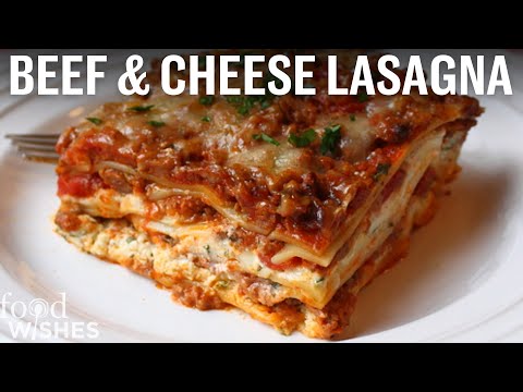 Lasagna Recipe - Beef & Cheese Lasagna - Christmas Lasagna Recipe - UCRIZtPl9nb9RiXc9btSTQNw