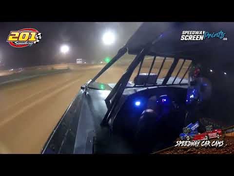 #15K Tommy Keeton - Crate Late Model -  201 Speedway 8-16-25 In-Car-Camera - dirt track racing video image