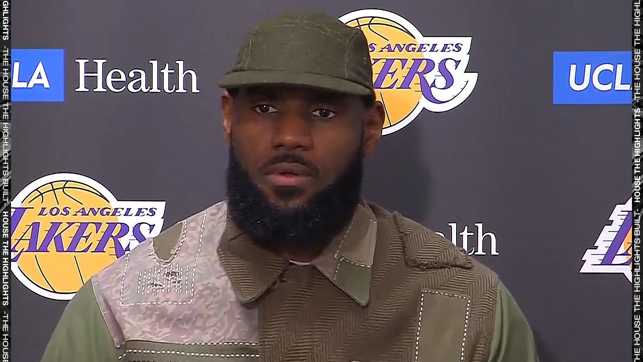 LeBron James Talks about His Return after the Injury, Postgame Interview 🔥