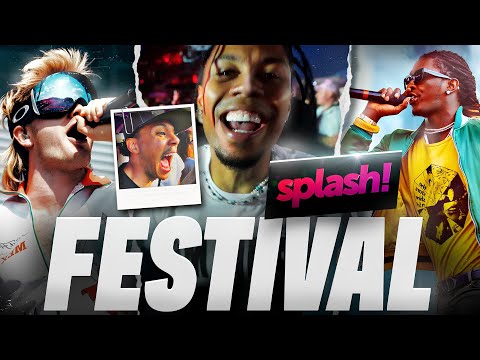 ERSTES MAL AUF DER BÜHNE!😂😍 Young Thug, Ski Aggu & Co bei SPLASH!🔥 Tag 2