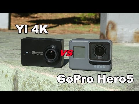 Yi 4K vs GoPro Hero 5 Black - UCkdFXlSdL1cmYbpbry2wsdA