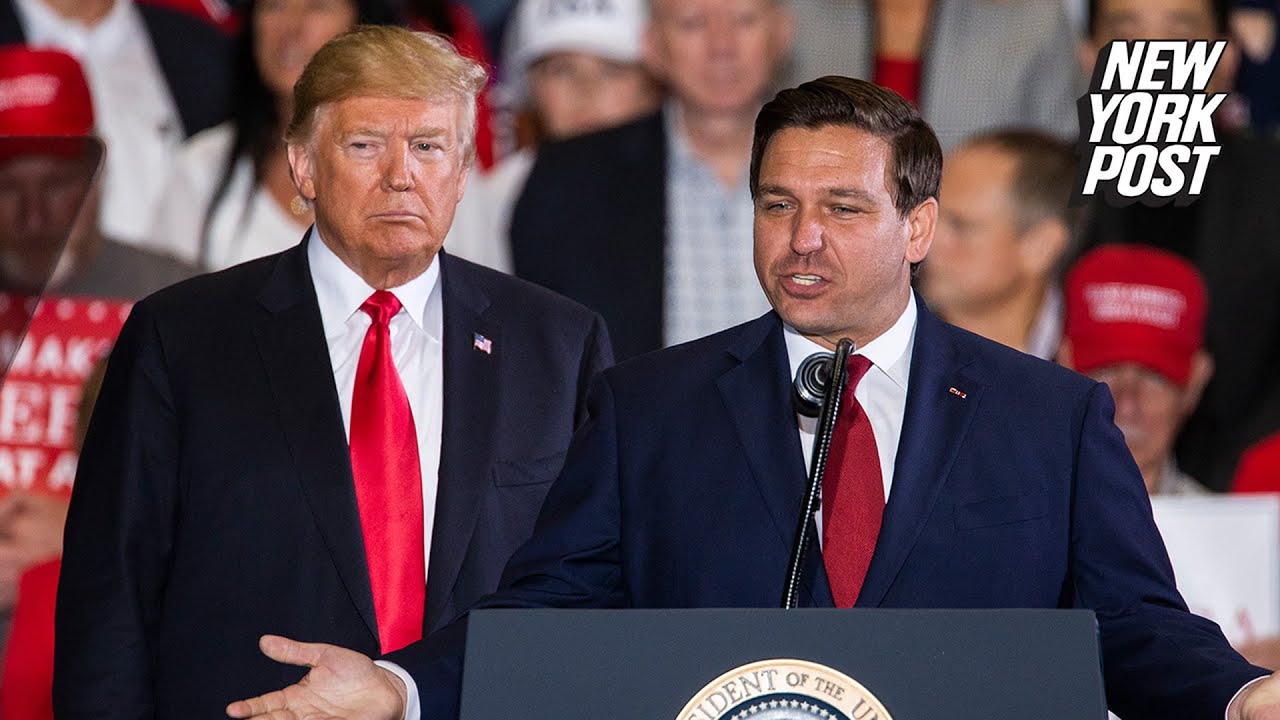 DeSantis hits back at Trump attacks, says ex-president ‘moving to the left’ | New York Post
