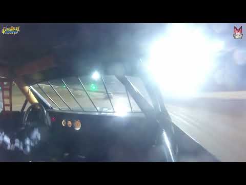 #80 Jim Cook - POWRi Hornet - 7-8-2023 Lake Ozark Speedway - In Car Camera - dirt track racing video image
