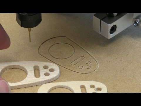 DIY mini CNC machine part 10 (spindle round three + easy cuts) - UCTXOorupCLqqQifs2jbz7rQ