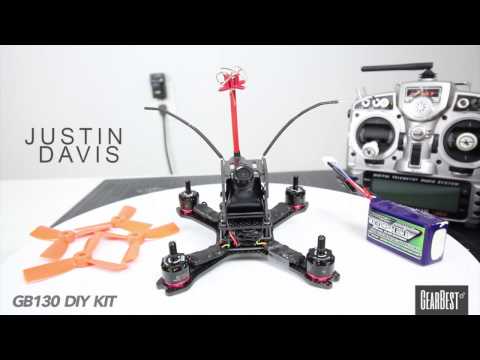 GB130 FPV Quadcopter Kit, Review & Flight Test - UCwojJxGQ0SNeVV09mKlnonA