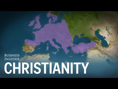 Animated map shows how Christianity spread around the world - UCcyq283he07B7_KUX07mmtA