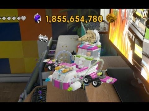 LEGO Movie Videogame - Golden Instruction Build #14 - Flying Ice Cream Truck - UCg_j7kndWLFZEg4yCqUWPCA