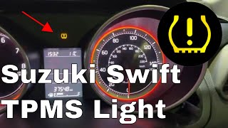 Resettare spia pneumatici TPMS Suzuki SWIFT 6