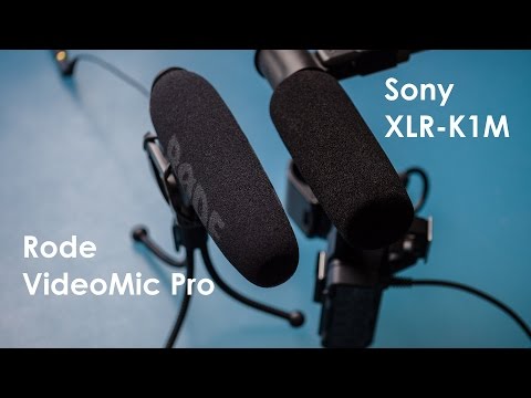 Sony XLR-K1M vs Rode VideoMic Pro - UCpPnsOUPkWcukhWUVcTJvnA