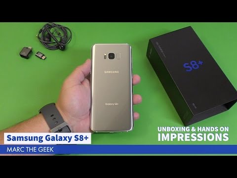 Samsung Galaxy S8+ Unboxing & Hands On Impressions - UCbFOdwZujd9QCqNwiGrc8nQ