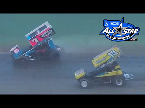 Highlights: Tezos All Star Circuit of Champions @ Waynesfield Raceway Park 5.15.2022 - dirt track racing video image