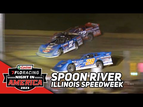 Illinois Speedweek Opener | Castrol FloRacing Night in America at Spoon River Speedway - dirt track racing video image