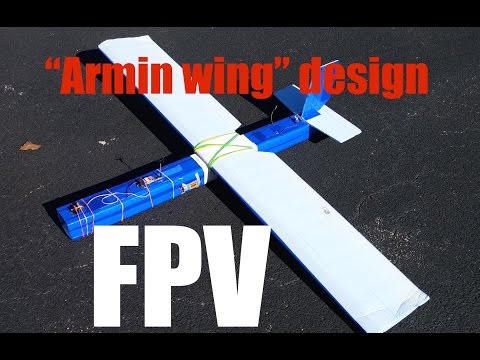 "Armin wing" FPV Scratch build RC plane - UCttnTliST-PRyEee5ogVOOQ