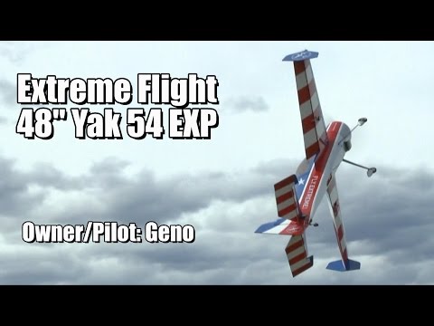 Extreme Flight 48” Yak 54 EXP - UCvrwZrKFfn3fxbkpiSIW4UQ