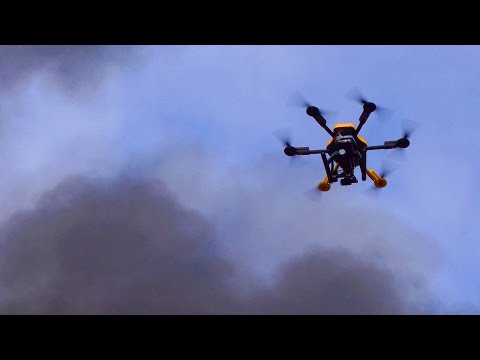 Drone with FLIR Records House Burning Down - UC7he88s5y9vM3VlRriggs7A