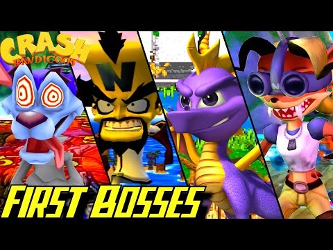 Evolution of First Bosses in Crash Bandicoot Games (1996-2016) - UC-2wnBgTMRwgwkAkHq4V2rg