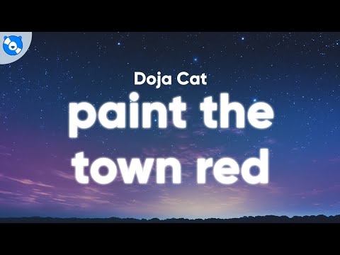 Doja Cat - Paint The Town Red (Clean - Lyrics)