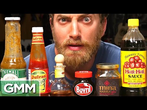 Strange Condiments Taste Test - UC4PooiX37Pld1T8J5SYT-SQ